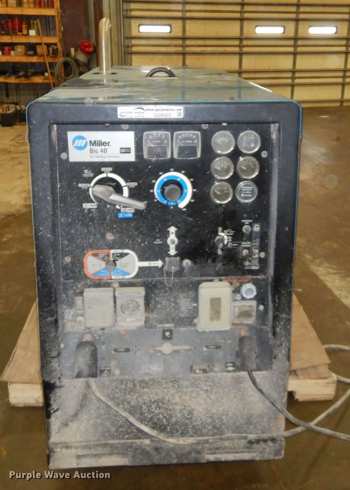 image for item GG9322 Miller Big 40  welder