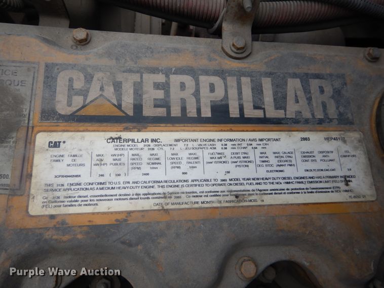 image for item GT9507 2004 Freightliner FL70  utility / service truck