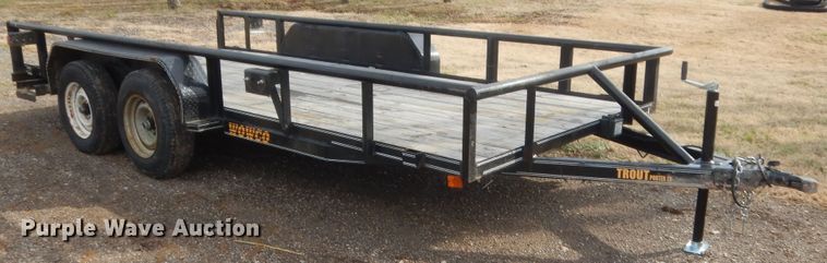 image for item HG9781 2018 Tiger utility trailer