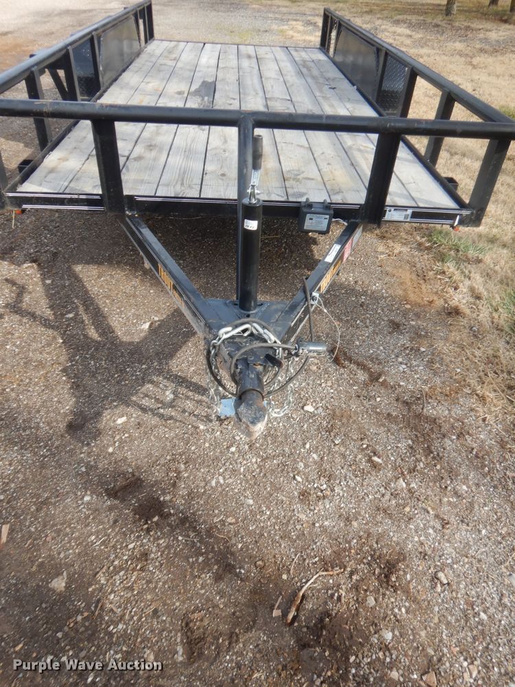image for item HG9781 2018 Tiger utility trailer