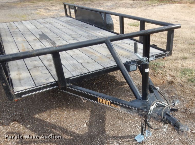 image for item HG9781 2018 Tiger utility trailer