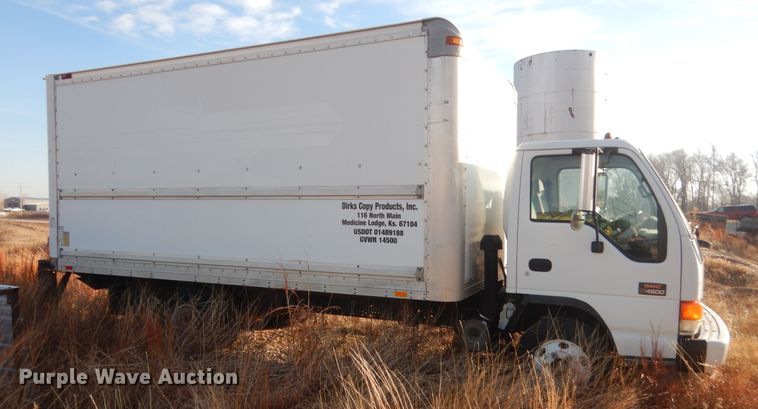 image for item HG9789 2003 GMC W4500  box truck
