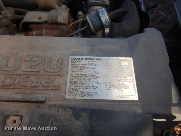 image for item HG9789 2003 GMC W4500  box truck