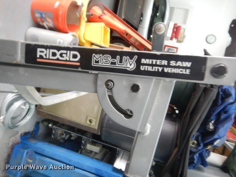 Ridgid AC99400 miter saw stand in Blanchard, OK Item HG9832 sold