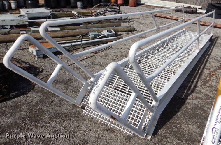 image for item HL9285 16'L x 35"W metal staircase