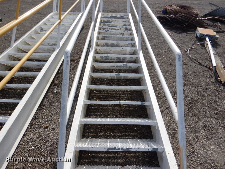 image for item HL9285 16'L x 35"W metal staircase