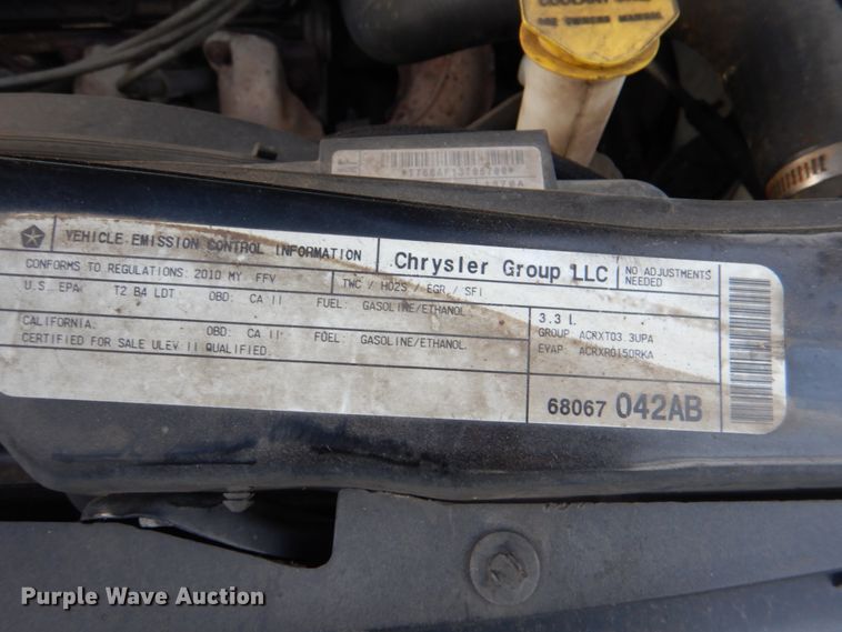 image for item HL9307 2010 Dodge Grand Caravan  van