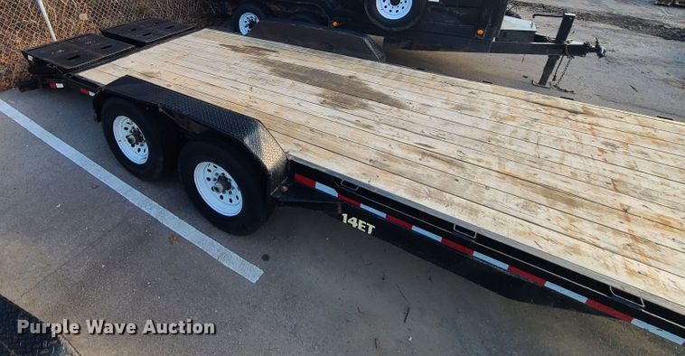 image for item HM9372 2017 Big Tex equipment trailer