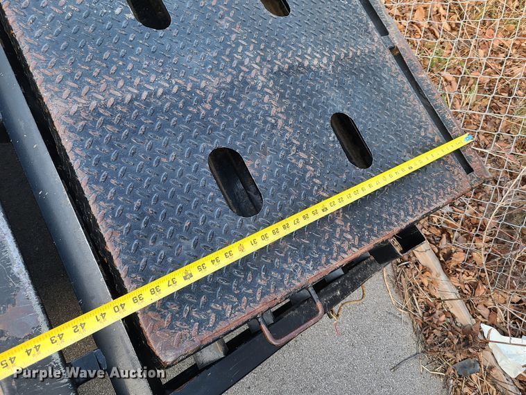 image for item HM9372 2017 Big Tex equipment trailer