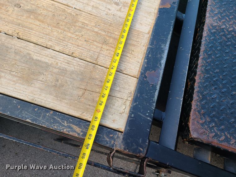 image for item HM9372 2017 Big Tex equipment trailer