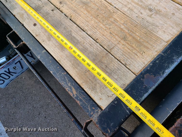 image for item HM9372 2017 Big Tex equipment trailer