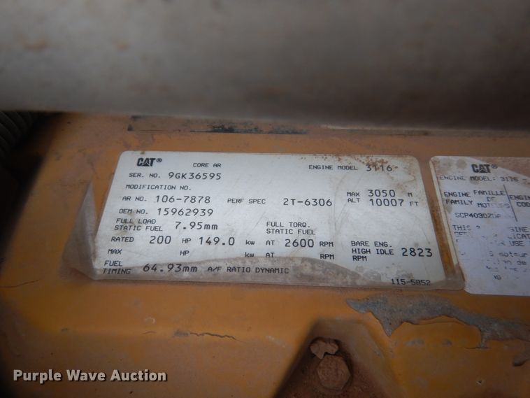 image for item HS9773 1996 Chevrolet Kodiak  box truck