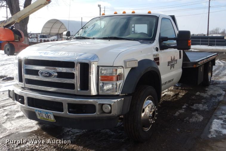 image for item HS9801 2009 Ford F450 Super Duty XLT  flatbed truck