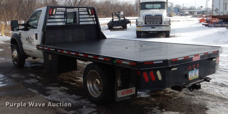 image for item HS9801 2009 Ford F450 Super Duty XLT  flatbed truck