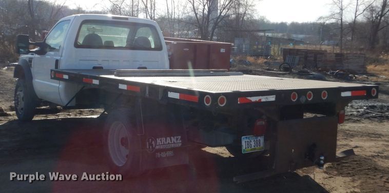 image for item HU9854 2008 Ford F450 Super Duty  flatbed truck