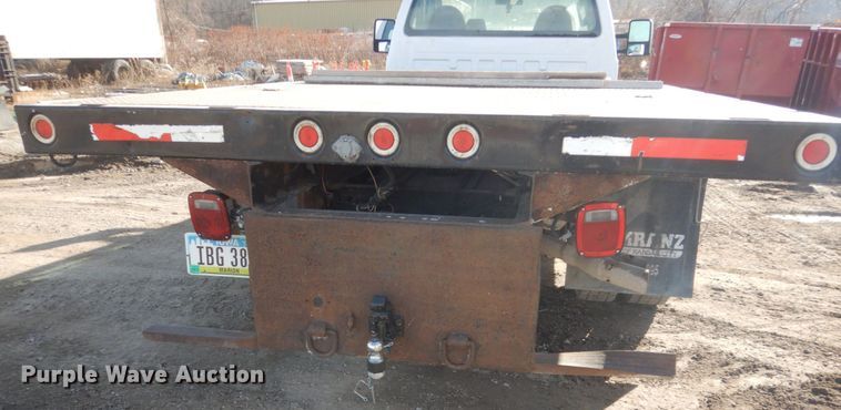 image for item HU9854 2008 Ford F450 Super Duty  flatbed truck