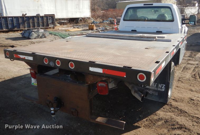 image for item HU9854 2008 Ford F450 Super Duty  flatbed truck