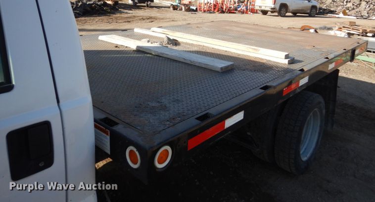image for item HU9854 2008 Ford F450 Super Duty  flatbed truck