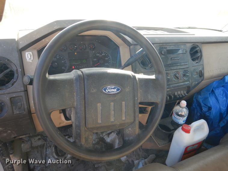 image for item HU9854 2008 Ford F450 Super Duty  flatbed truck