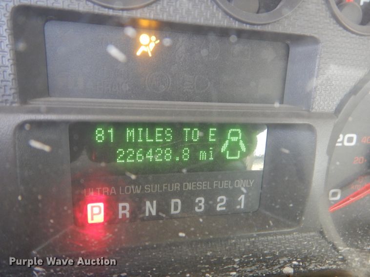 image for item HU9854 2008 Ford F450 Super Duty  flatbed truck