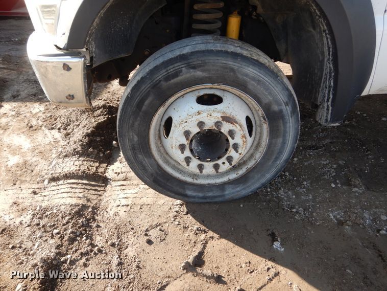 image for item HU9854 2008 Ford F450 Super Duty  flatbed truck