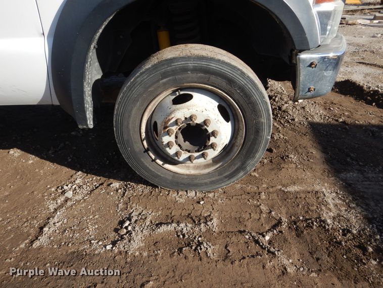 image for item HU9854 2008 Ford F450 Super Duty  flatbed truck