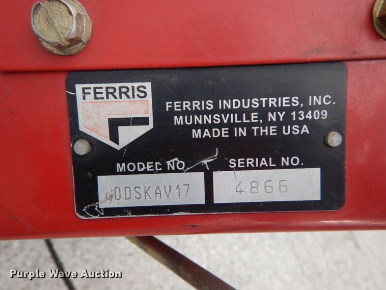image for item HV9598 Ferris DDSKAV17  commercial turf mower