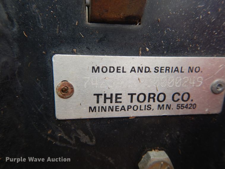 image for item HV9600 Toro 74234  commercial turf mower