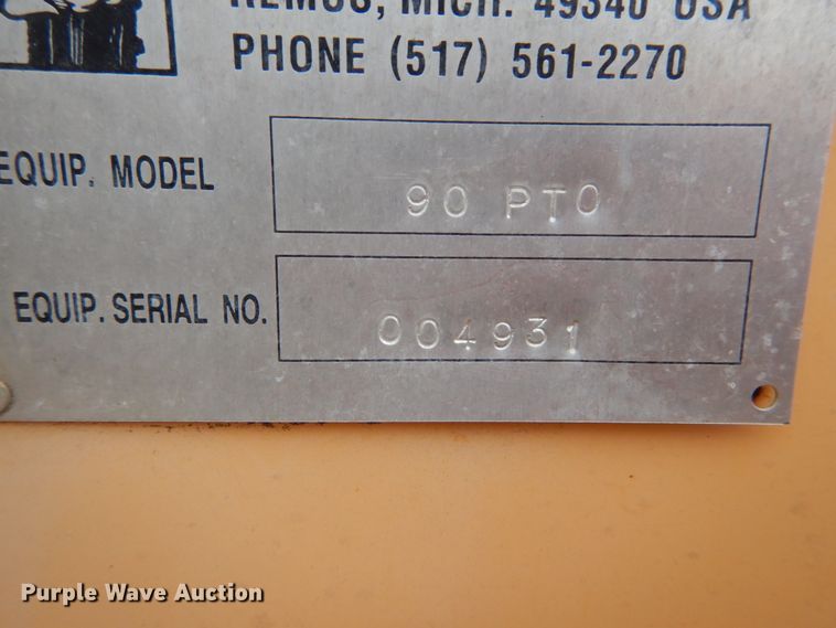 image for item HV9601 Bandit 90 PTO  wood chipper