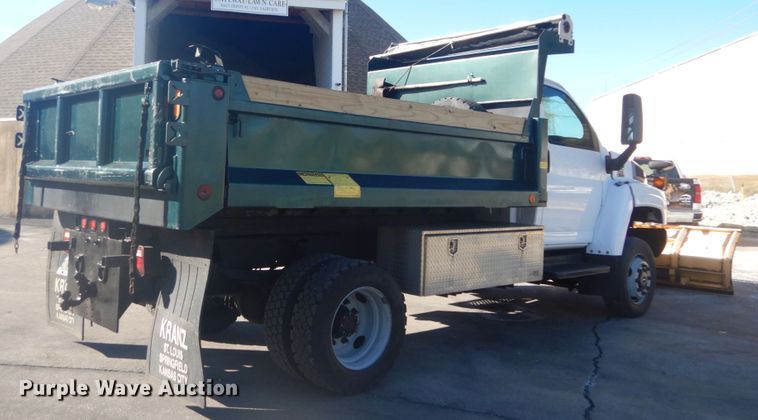 image for item HV9607 2007 GMC C5500  dump truck