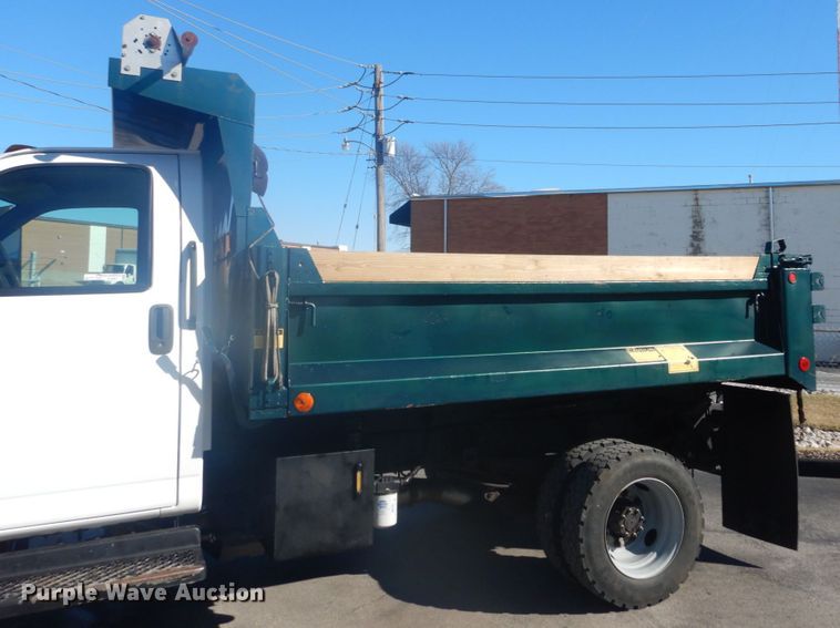 image for item HV9607 2007 GMC C5500  dump truck