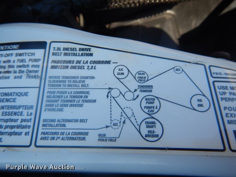 image for item HV9608 2002 Ford F550  dump truck