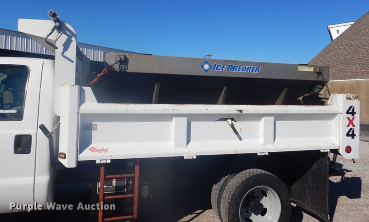 image for item HV9608 2002 Ford F550  dump truck