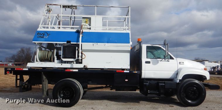 image for item HX9093 1999 Chevrolet C7500  hydroseeder truck