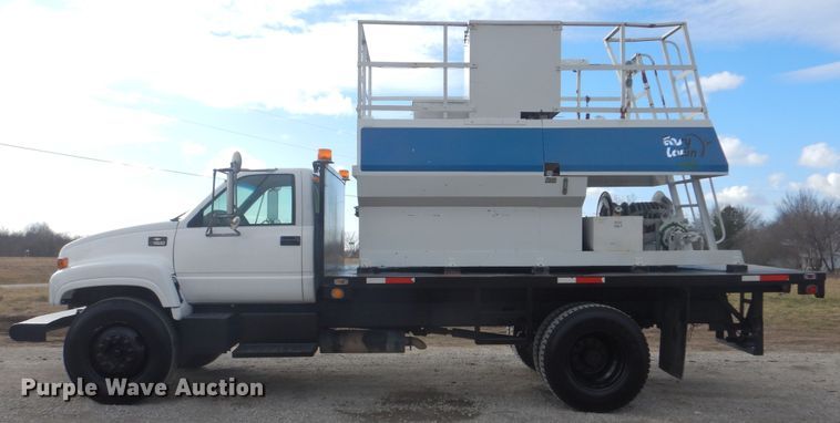 image for item HX9093 1999 Chevrolet C7500  hydroseeder truck