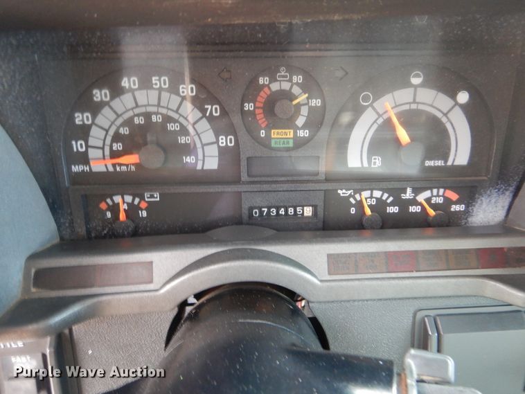 image for item HX9093 1999 Chevrolet C7500  hydroseeder truck