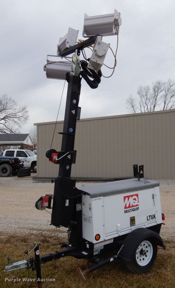 2015 Multiquip LT6K light plant in Cherryvale, KS Item HX9751 sold