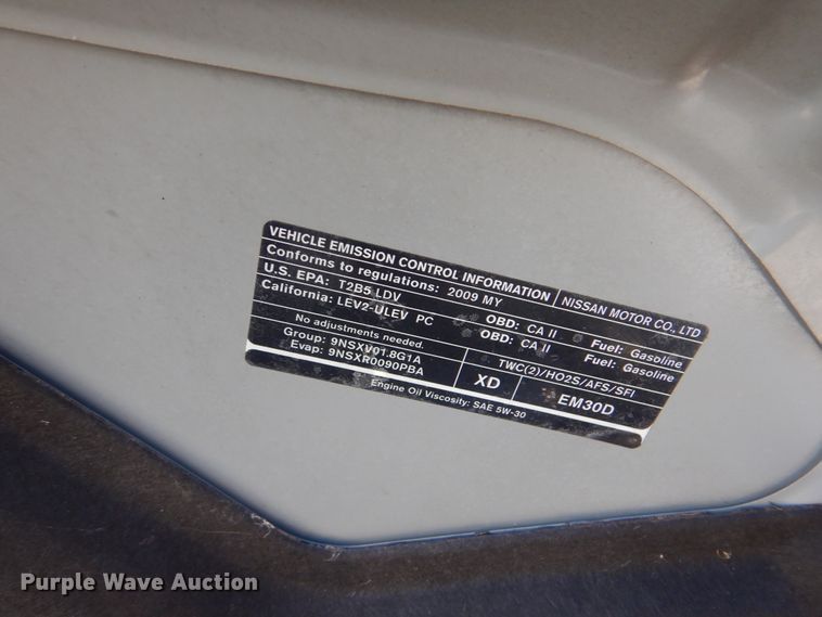 image for item HY9970 2009 Nissan Versa