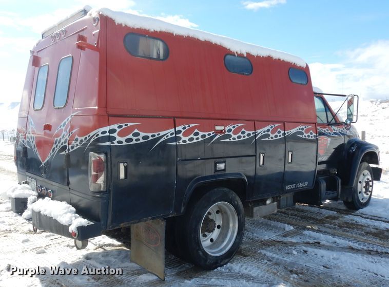 image for item IG9171 1997 Ford F800  utility / service truck