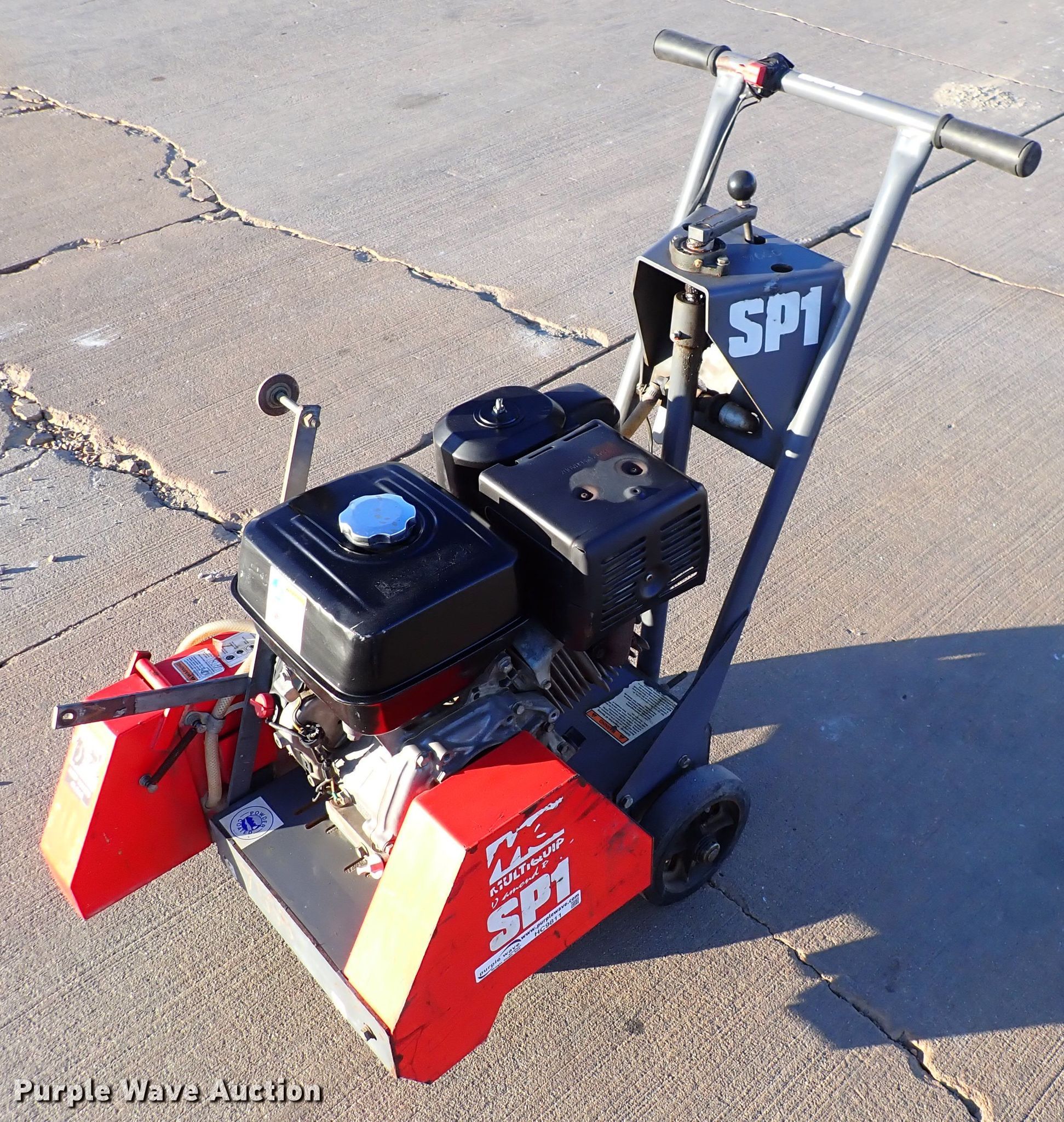 Multiquip SP113H18 concrete saw in Wichita, KS Item HC9811 sold