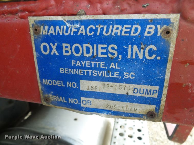 image for item DC2762 1997 Freightliner FL112  dump truck