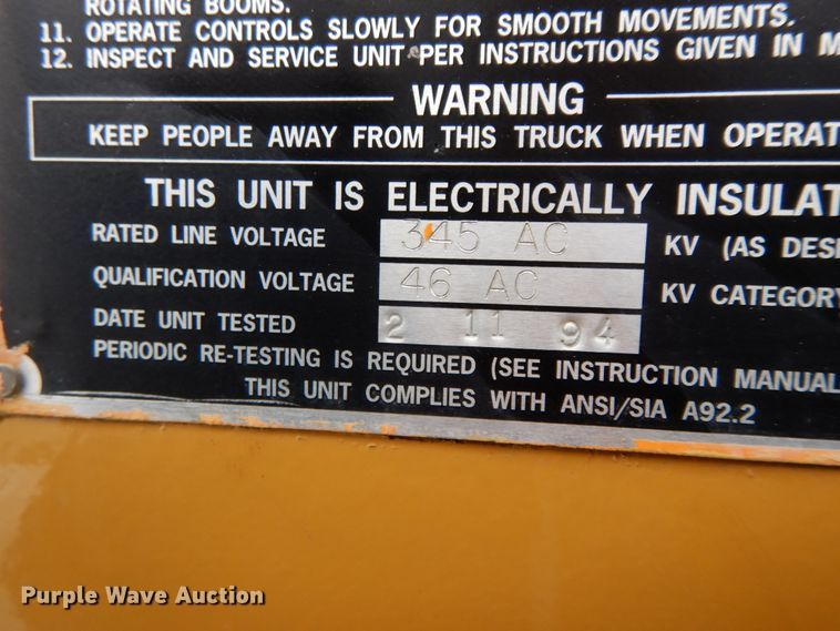 image for item DF6362 1994 GMC TopKick  bucket truck