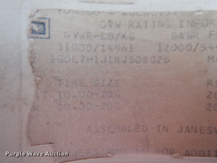 image for item DF6362 1994 GMC TopKick  bucket truck