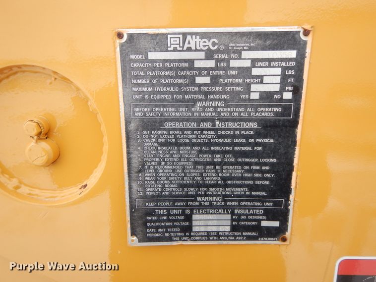 image for item DF6364 1994 GMC TopKick  bucket truck