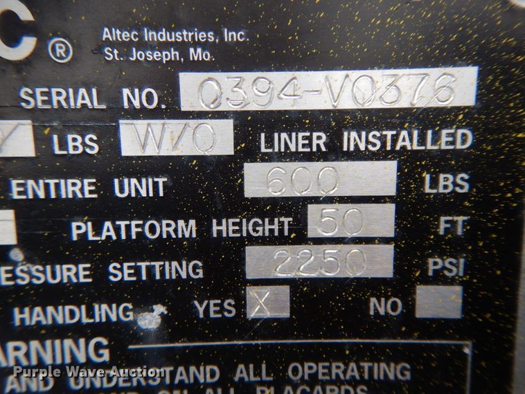 image for item DF6365 1994 GMC TopKick  bucket truck