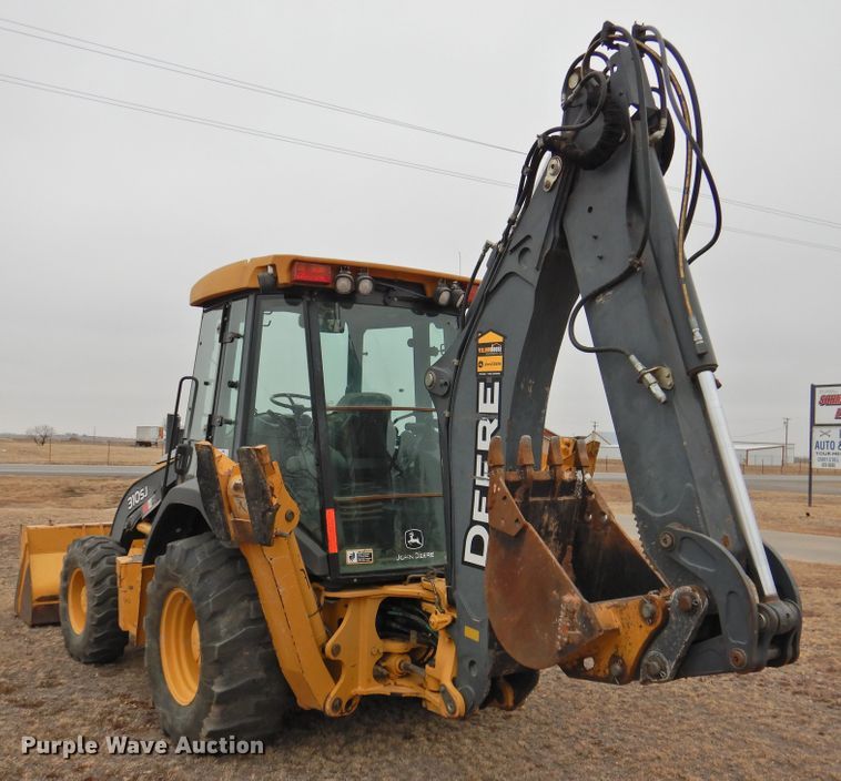 image for item DG1629 2008 John Deere 310SJ  backhoe
