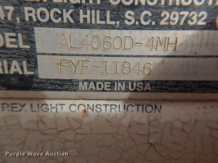 image for item DG8407 Terex AL4060D-4MH  light plant