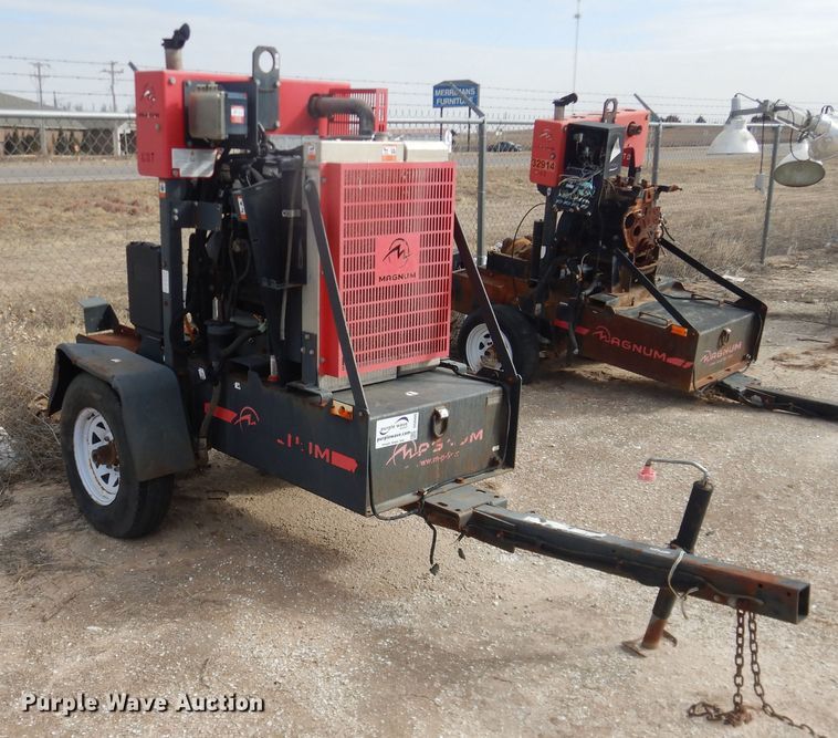 image for item DG8409 (2) Magnum MTP60003/STD mud pumps