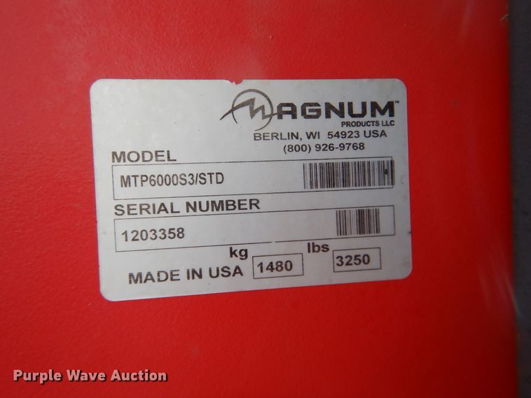 image for item DG8409 (2) Magnum MTP60003/STD mud pumps