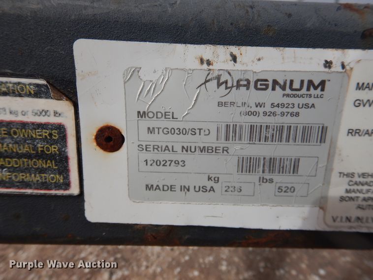 image for item DG8409 (2) Magnum MTP60003/STD mud pumps